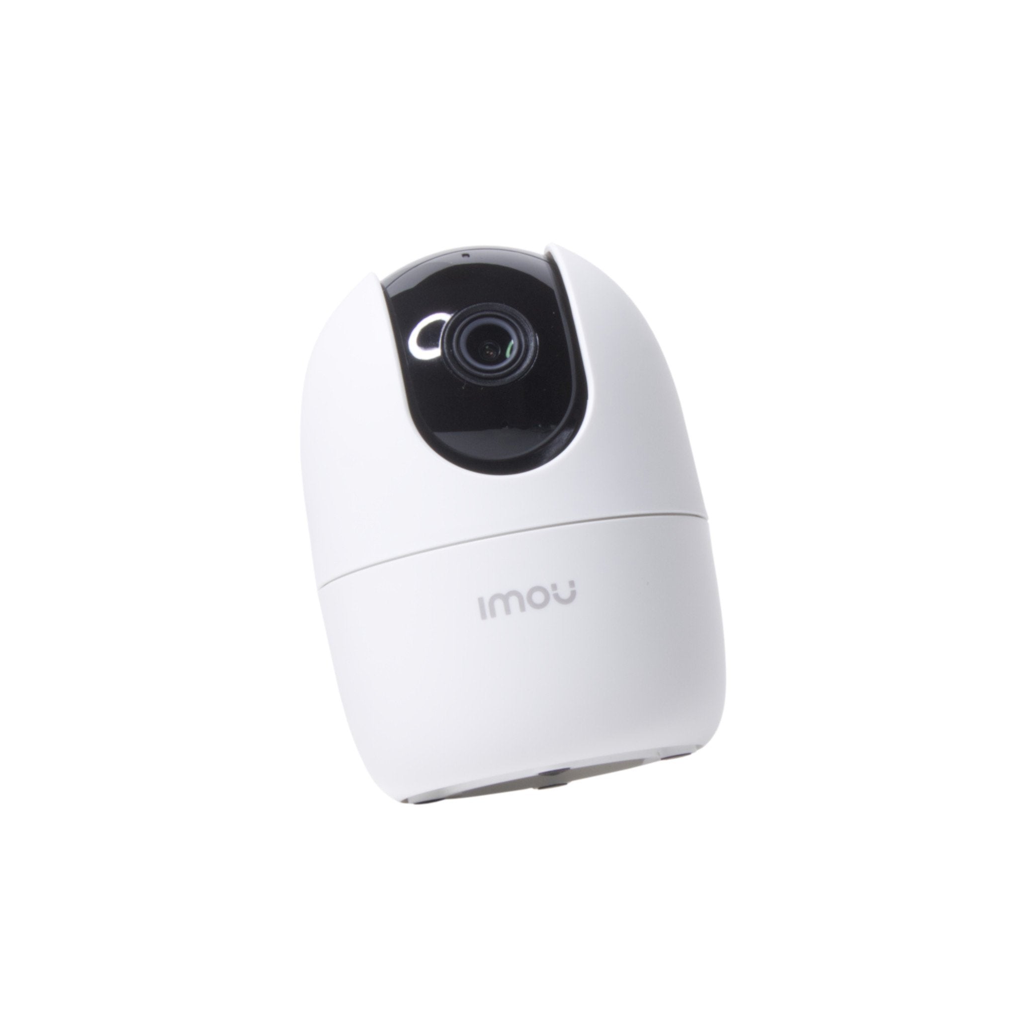 white indoor security camera angle view